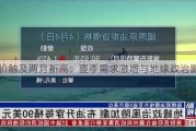 油价触及两月新高：夏季需求激增与地缘政治影响