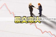 力鼎光电大宗交易折价成交12.27万股