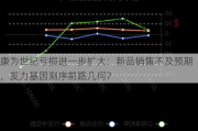 康为世纪亏损进一步扩大：新品销售不及预期，发力基因测序前路几何？