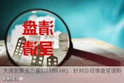 大湾区聚变力量(01189.HK)：针对公司清盘呈请聆讯延后