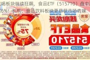 吃喝板块继续狂飙，食品ETF（515710）盘中涨超6%！机构：食品饮料板块更易获市场青睐