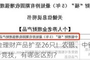 个人养老金理财产品扩至26只！农银、中银、中邮“新品”同台竞技，有哪些区别？