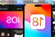 iOS 18下周要来了！苹果首发AI功能最全“路透”