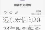 远东宏信向2024年限制性股份奖励计划的受托人支付可交付款项