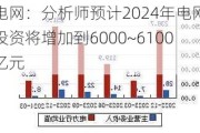 电网：分析师预计2024年电***资将增加到6000~6100亿元