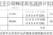 德赛西威:关于公司特定股东减持***期限届满的公告