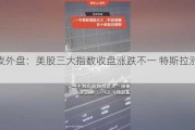 隔夜外盘：美股三大指数收盘涨跌不一 特斯拉涨超5%