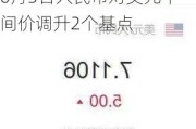 6月3日人民币对美元中间价调升2个基点