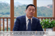 奇点***(01280.HK)委任孙跃为副董事长