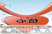 国寿新华设立的鸿鹄基金实收资金已达320亿 称将在市场信心不足时坚定买入