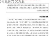 贵阳银行：贵阳市工业投资有限公司质押公司股份7500万股