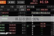 韩股收跌0.06%