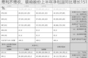 增利不增收，赣能股份上半年净利润同比增长151％