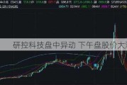 研控科技盘中异动 下午盘股价大涨6.10%