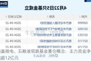 通富微电、五粮液领跌基金重仓概念：主力资金净流出超12亿元