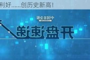 突发重大利好……创历史新高！