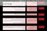 合兴包装(002228.SZ)：公司第四期回购计划首次回购137.97万股