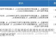 新三板创新层公司海湾股份新增专利信息授权：“一种阻尼缓冲吊耳”