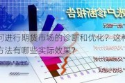 如何进行期货市场的诊断和优化？这种诊断方法有哪些实际效果？