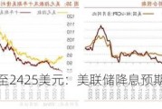 金价飙升至2425美元：美联储降息预期升温，市场情绪正面