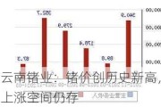 云南锗业：锗价创历史新高，上涨空间仍存