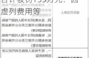 人保财险泉州市分公司及下属支公司、营销服务部合计被罚153万元：因虚列费用等