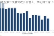 海康威视第三季度营收小幅增长，净利润下滑13.37%