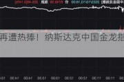 中国资产再遭热捧！纳斯达克中国金龙指数大涨超6%