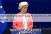 Tellurian盘前暴涨超64.6% 获德赛德能源以约9亿美元溢价收购