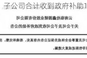 云南锗业：子公司合计收到政府补助119.61万元