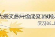 民生银行今日大宗交易平价成交3580万股 成交额1.38亿元