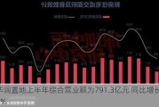 华润置地上半年综合营业额为791.3亿元 同比增长8.4%