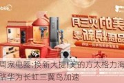 本周家电圈:换新大捷!美的方太格力海信拓路华为长虹三翼鸟加速