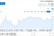 原油主力合约 2407 周二下挫超 4%：OPEC+会议结果与需求影响