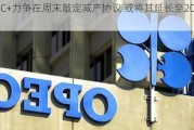 OPEC+力争在周末敲定减产协议 或将其延长至2025年