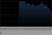 威胜控股午后涨近5% 机构指电网投资高增判断逐步兑现