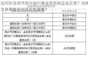 如何在全球市场中进行黄金现货保证金交易？这种交易策略有何风险和策略？