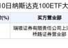 纳斯达克ETF：三日融资买入总额1.23亿元，净买入561.97万元