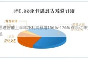 思进智能上半年净利润预增156%-176% 在手订单充足