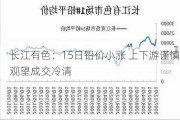 长江有色：15日铅价小涨 上下游谨慎观望成交冷清