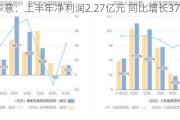 长虹华意：上半年净利润2.27亿元 同比增长37.65%