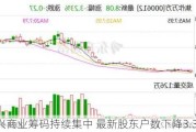 中兴商业筹码持续集中 最新股东户数下降3.33%