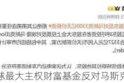 全球最大主权财富基金反对马斯克薪酬方案