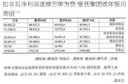 扣非后净利润连续三年为负 皇氏集团收年报问询函