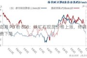 青岛港 PB 粉 808：铁矿石现货价格上涨，终端消费下降