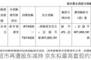 永辉超市再遭股东减持 京东拟最高套现约5亿元