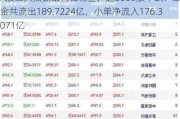 A股三大指数结构性调整，超3600股下跌！主力资金共流出189.7224亿，小单净流入176.3071亿