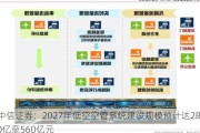 中信证券：2027年低空空管系统建设规模预计达280亿至560亿元