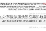 中国旭阳集团公布康洹辞任独立非执行董事