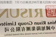 中国旭阳集团：7月15日耗资299万港元回购100.6万股